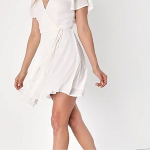 Lulu's Harbor Point Wrap Dress